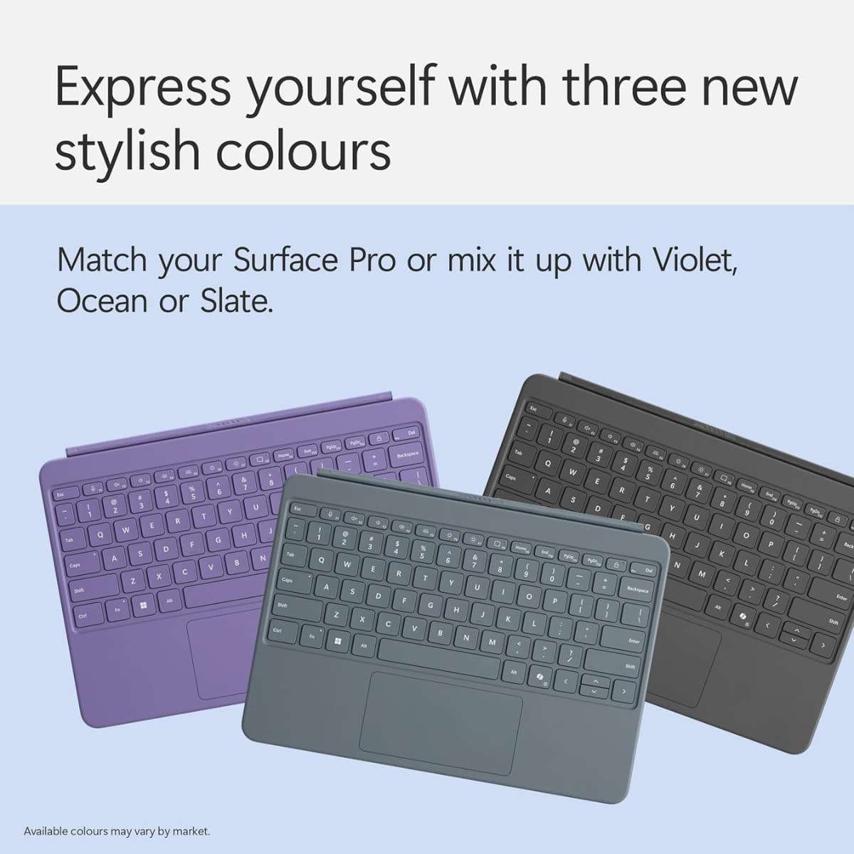 Microsoft Surface Pro 12-inch Keyboard with Slim Pen | Compatible with Surface Pro Copilot + | Slate Microsoft
