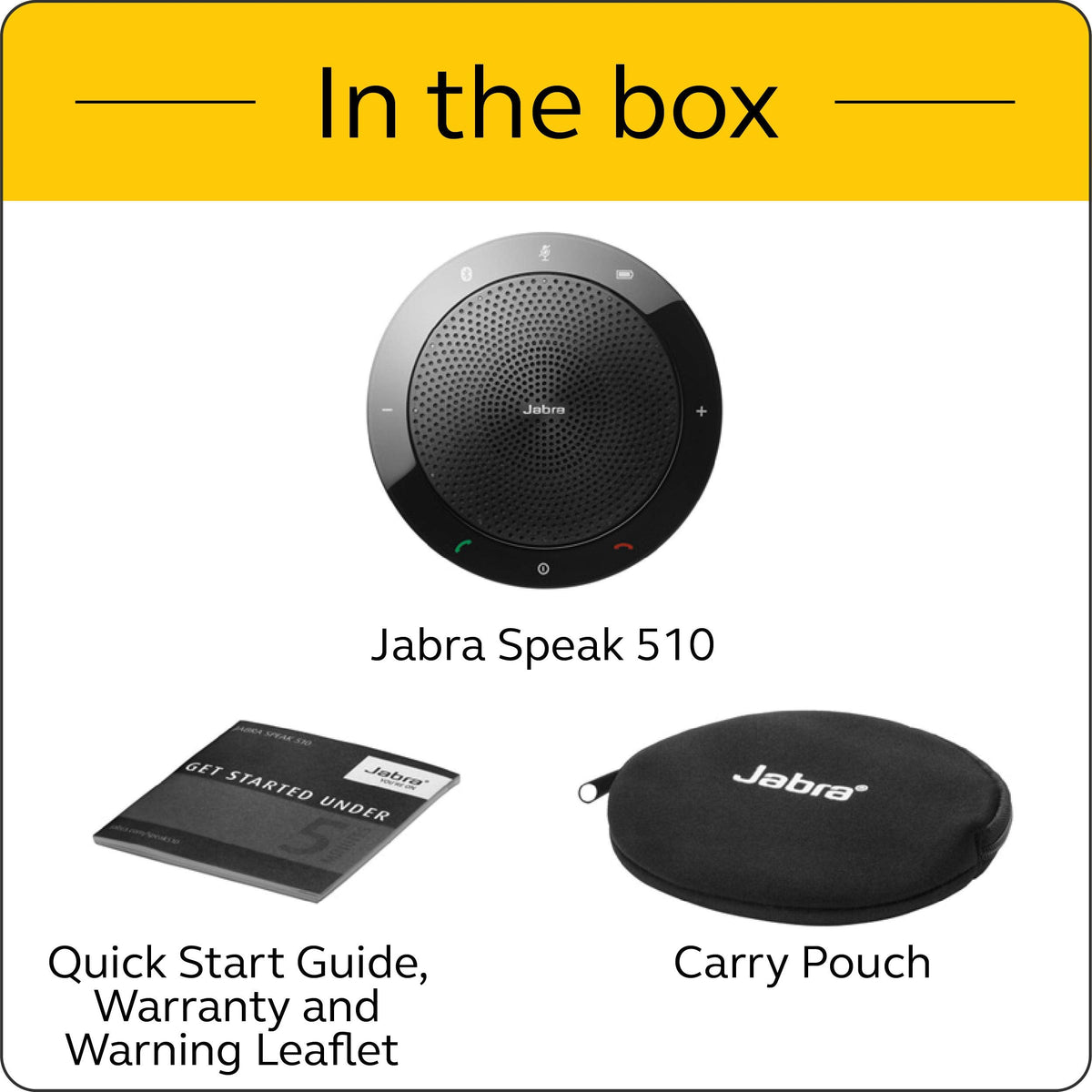 Jabra Speak 510 Bluetooth Conference Speaker Jabra