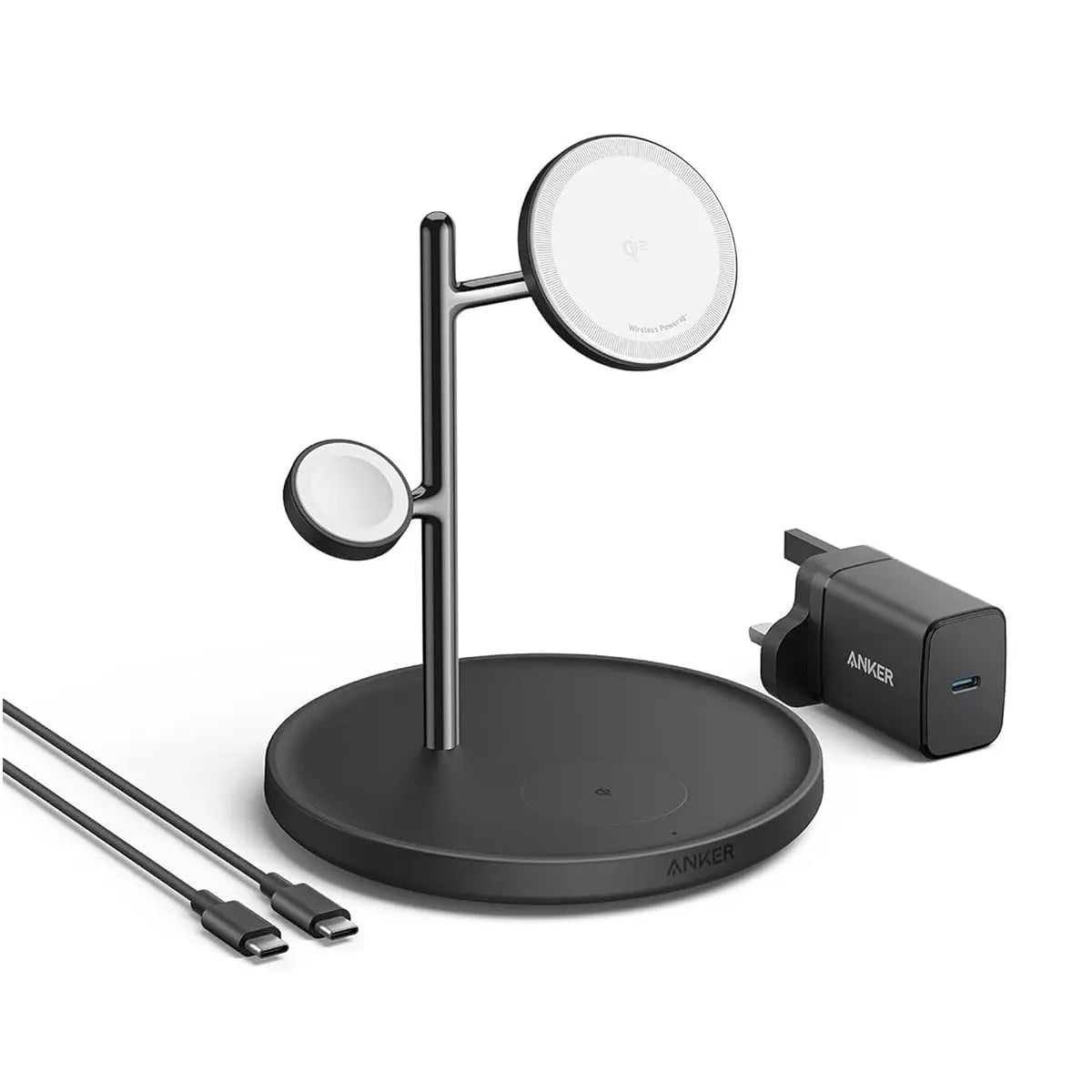 Anker 15W 3-in-1 Wireless Charging Stand (25M3) Anker