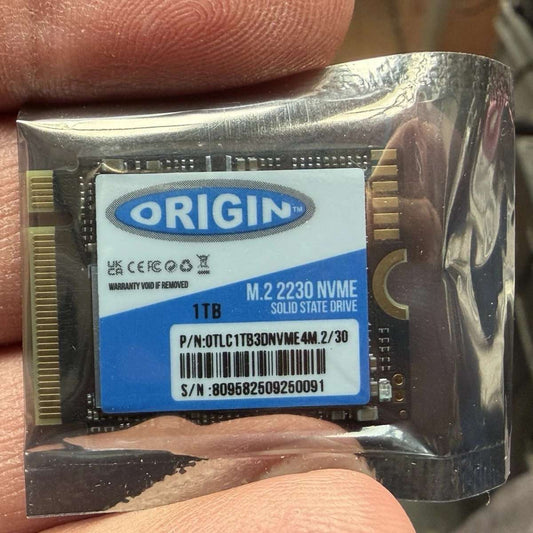 Origin 1TB M.2 NVMe 2230 SSD DRIVE