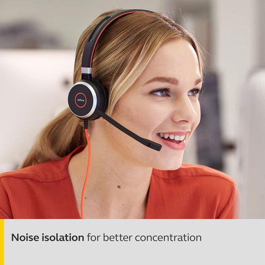 Jabra Evolve 40 UC Mono Headset (3.5mm Jack)