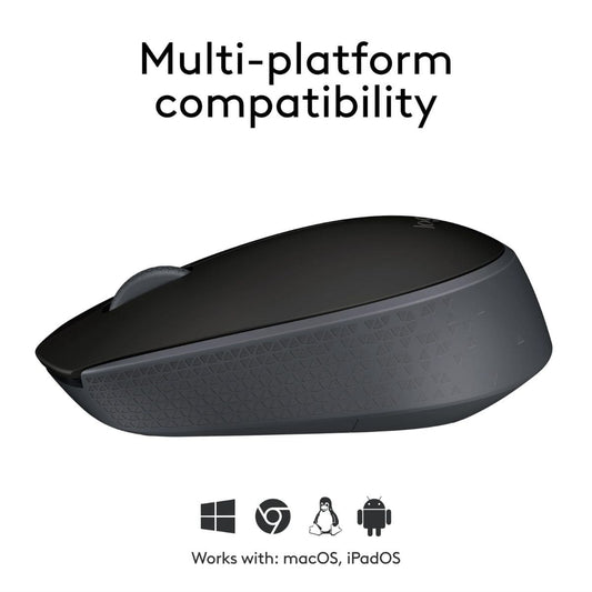 Logitech B170 Wireless Mouse Grey