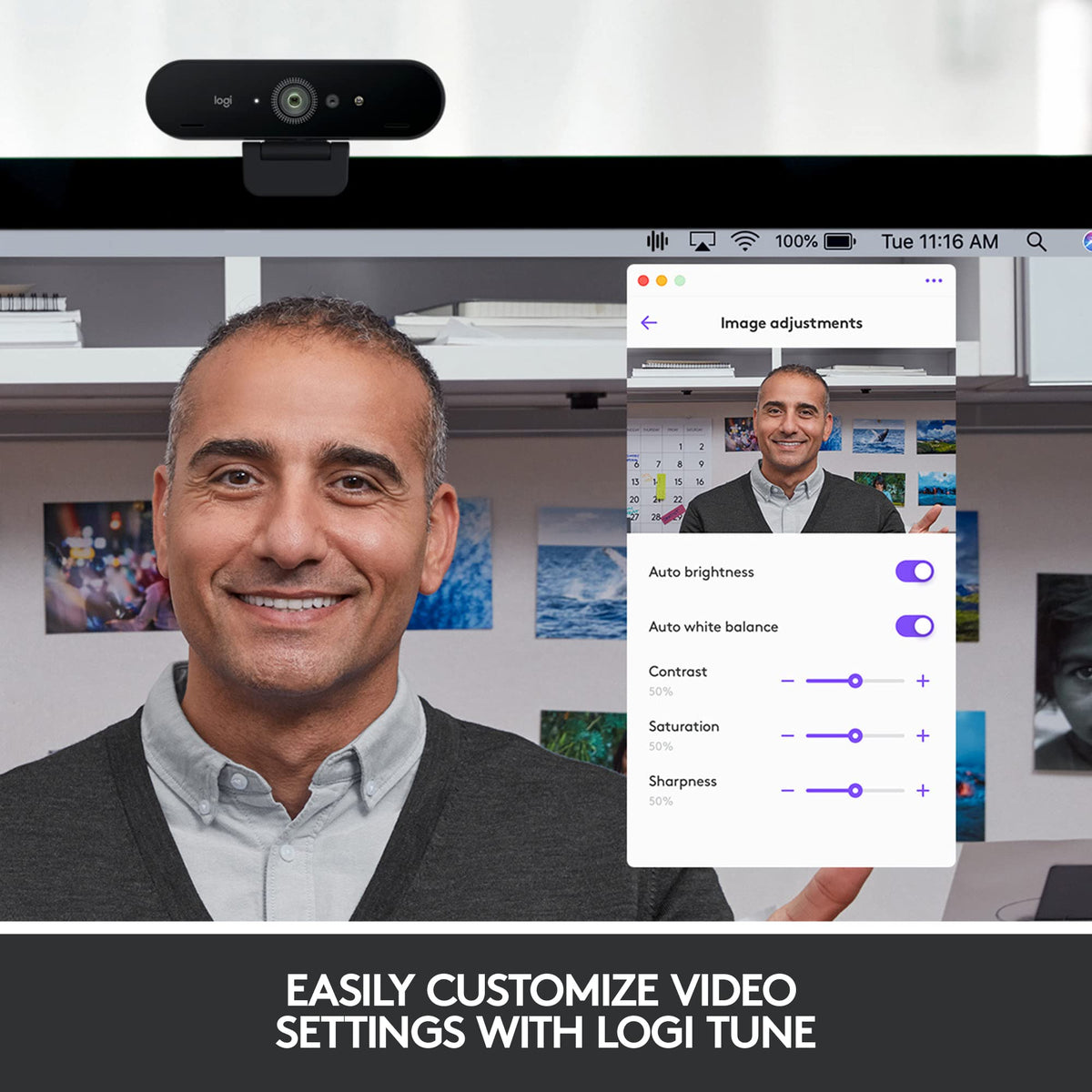Logitech Brio Ultra HD Business Webcam SattiLtd