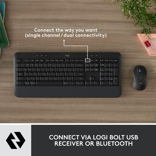 Logitech Signature MK650 Wireless Keyboard & Mouse Combo UK