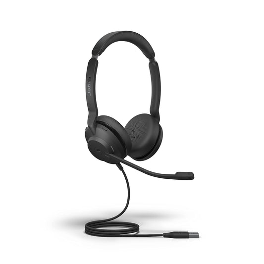 Jabra Evolve2 30 MS Wired Headset, USB-A, Stereo, Black Jabra