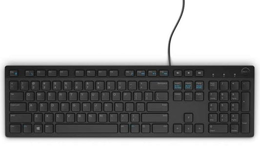Dell KB216 Multimedia Slim Office Keyboard BLACK - Virtual Dell