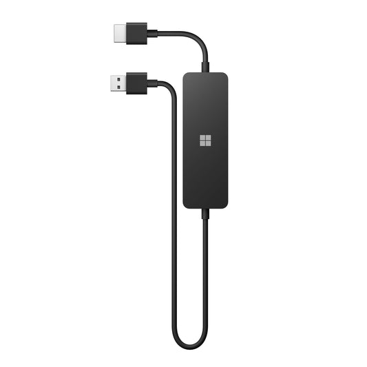 Microsoft 4K Wireless Display Adapter (Adapter zur kabellosen Bildschirmübertragung) schwarz