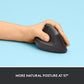 Logitech Lift Vertical Ergonomic Wireless Mouse Graphite Logitech