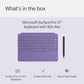 Microsoft Surface Pro 12-inch Keyboard with Slim Pen | Compatible with Surface Pro Copilot + | Slate