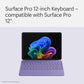 Microsoft Surface Pro 12-inch Keyboard with Slim Pen | Compatible with Surface Pro Copilot + | Slate