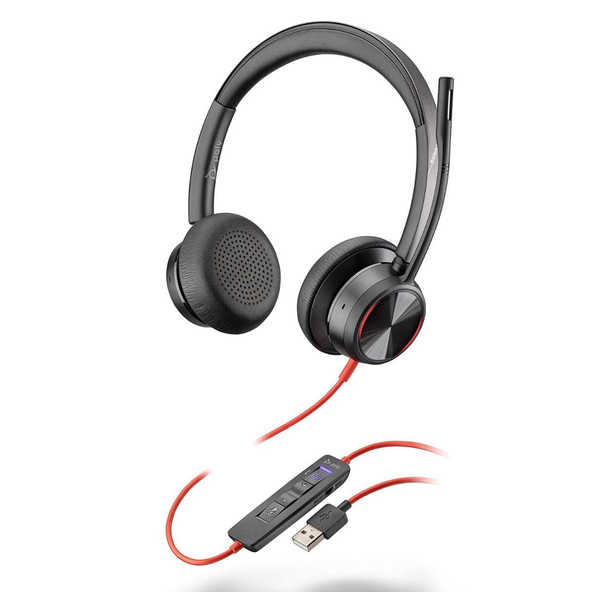 Poly Blackwire 8225-M Stereo ANC Headset