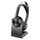 Poly Voyager Focus 2 UC Wireless ANC Headset with Charging Stand