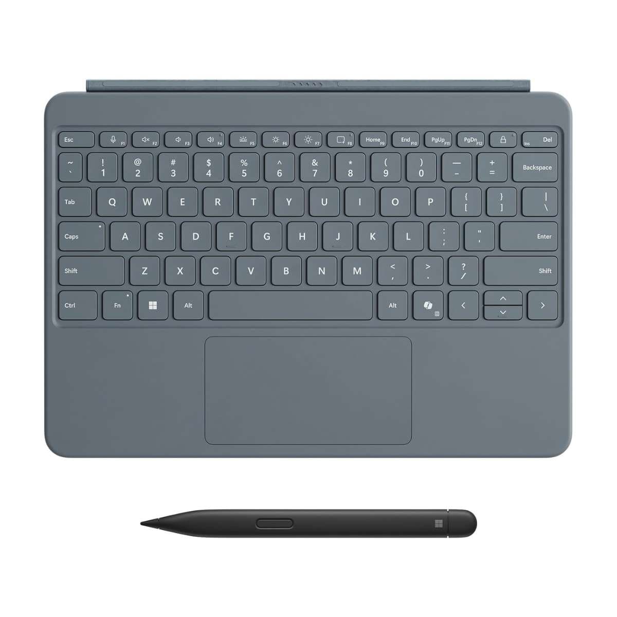 Microsoft Surface Pro 12-inch Keyboard with Slim Pen | Compatible with Surface Pro Copilot + | Slate