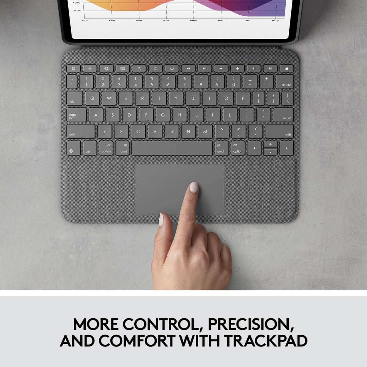 Logitech Folio Touch Keyboard Case for iPad Air 11"