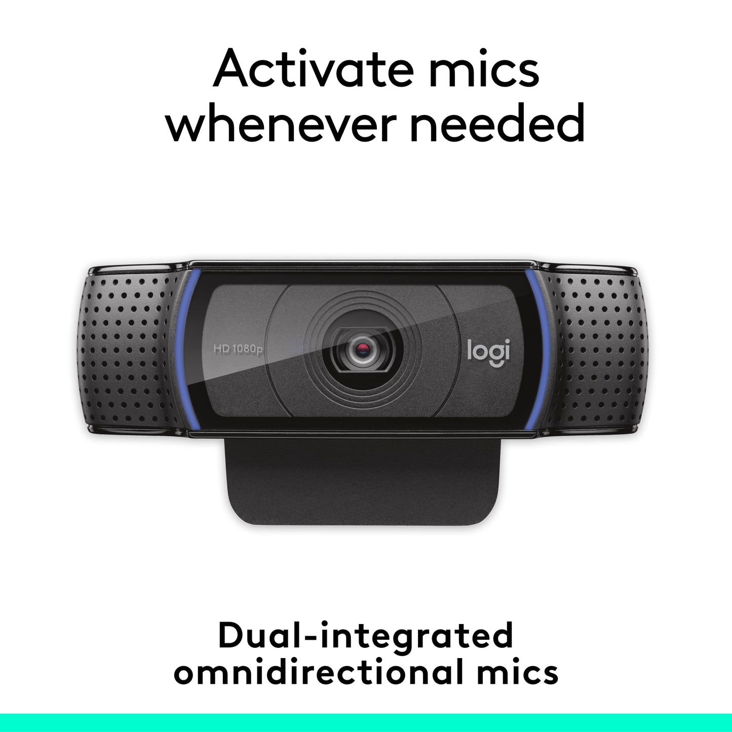 Logitech C920e Business Webcam for Professional Video Conferencing