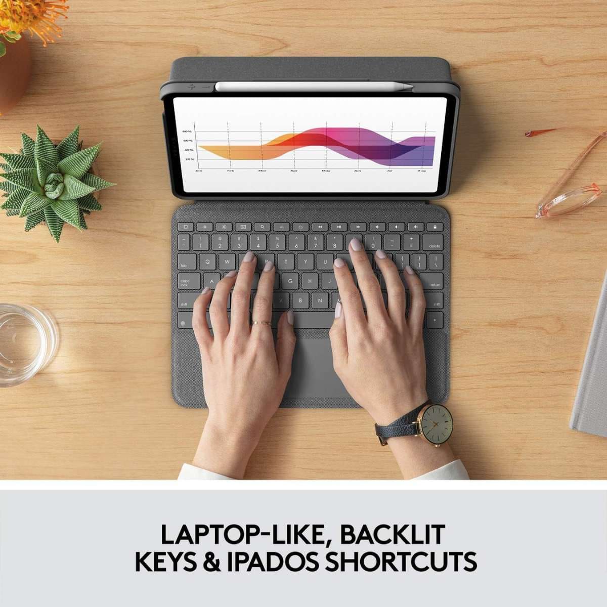 Logitech Folio Touch Keyboard Case for iPad Air 11"