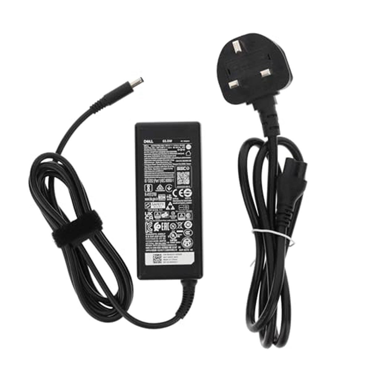 Dell 65W 19.5V 3.34A Slim Laptop Charger 4.5mm Pin (UK Plug)