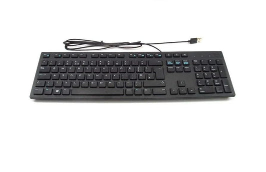 Dell KB216 Multimedia Slim Office Keyboard BLACK - Virtual Dell
