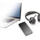 Poly - Voyager Focus 2 UC USB-C Headset Plantronics Bluetooth Dual-Ear Stereo with Boom Mic PC/Mac Compatible Active Noise Canceling Works Teams Zoom & more POLY - AUDIO
