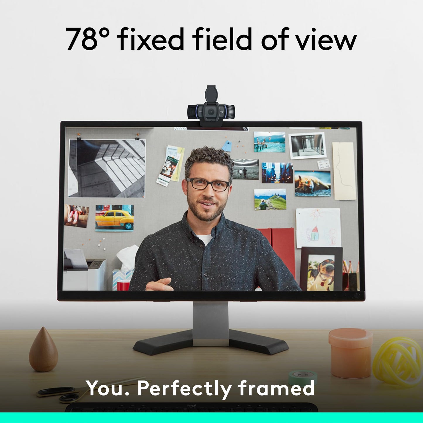 Logitech C920e Business Webcam for Professional Video Conferencing