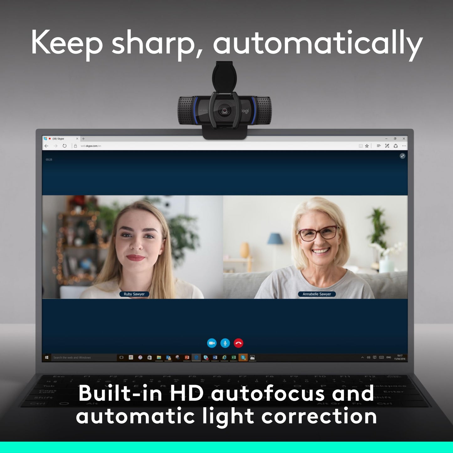 Logitech C920e Business Webcam for Professional Video Conferencing