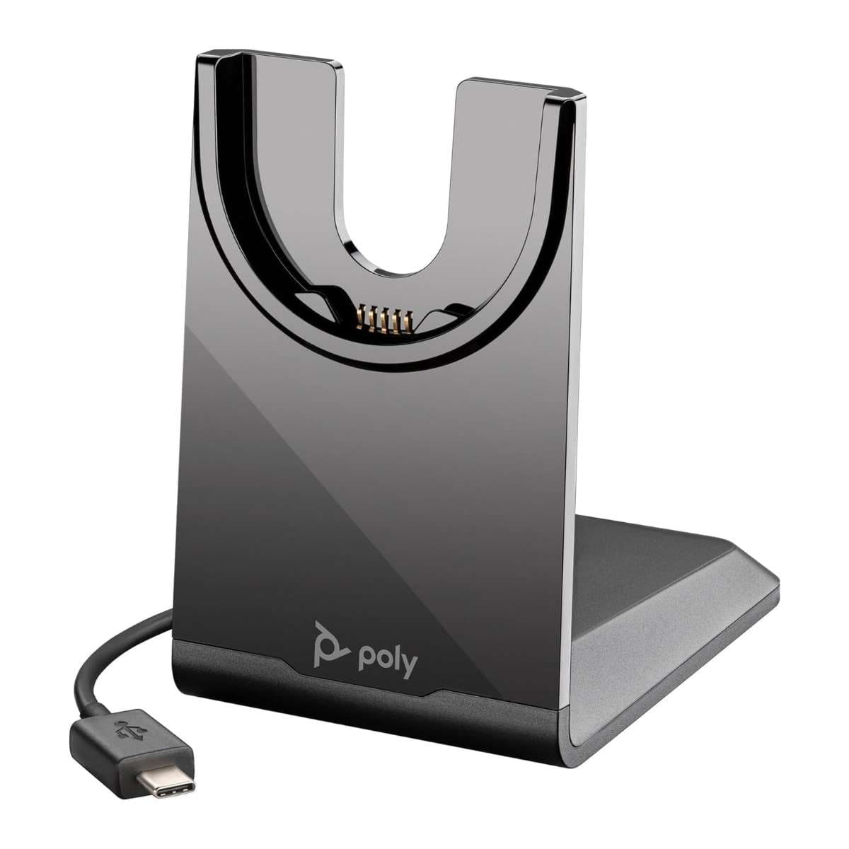 Poly Voyager Focus 2 UC Wireless ANC Headset with Charging Stand