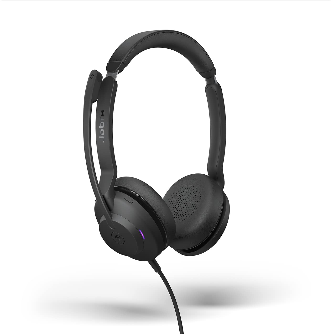 Jabra Evolve2 30 MS Wired Headset, USB-A, Stereo, Black