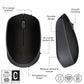 Logitech B170 Wireless Mouse Grey Logitech