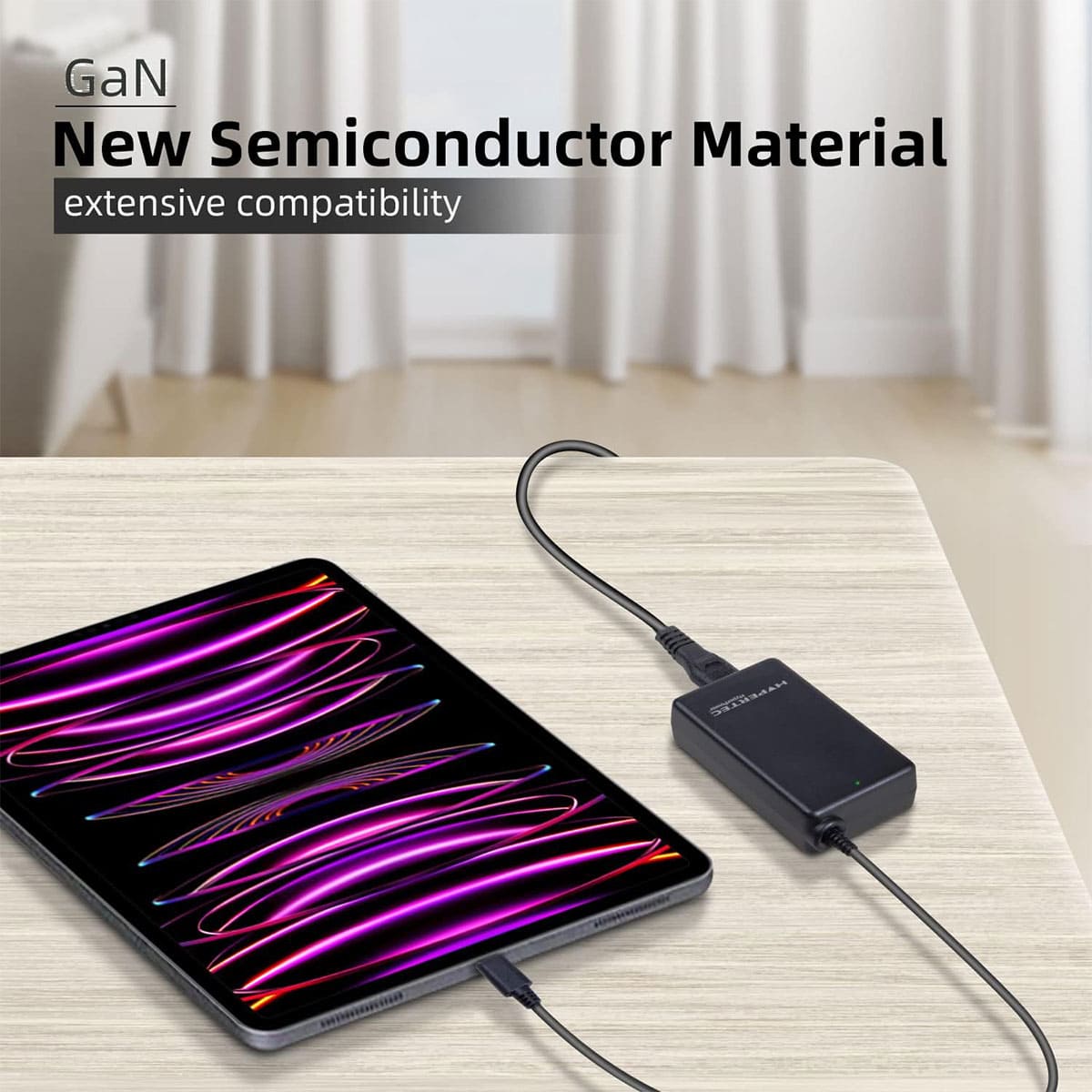 Hypertec HyperPower 65W GaN USB-C Charger (PD 3.0 QC4+) Hypertec