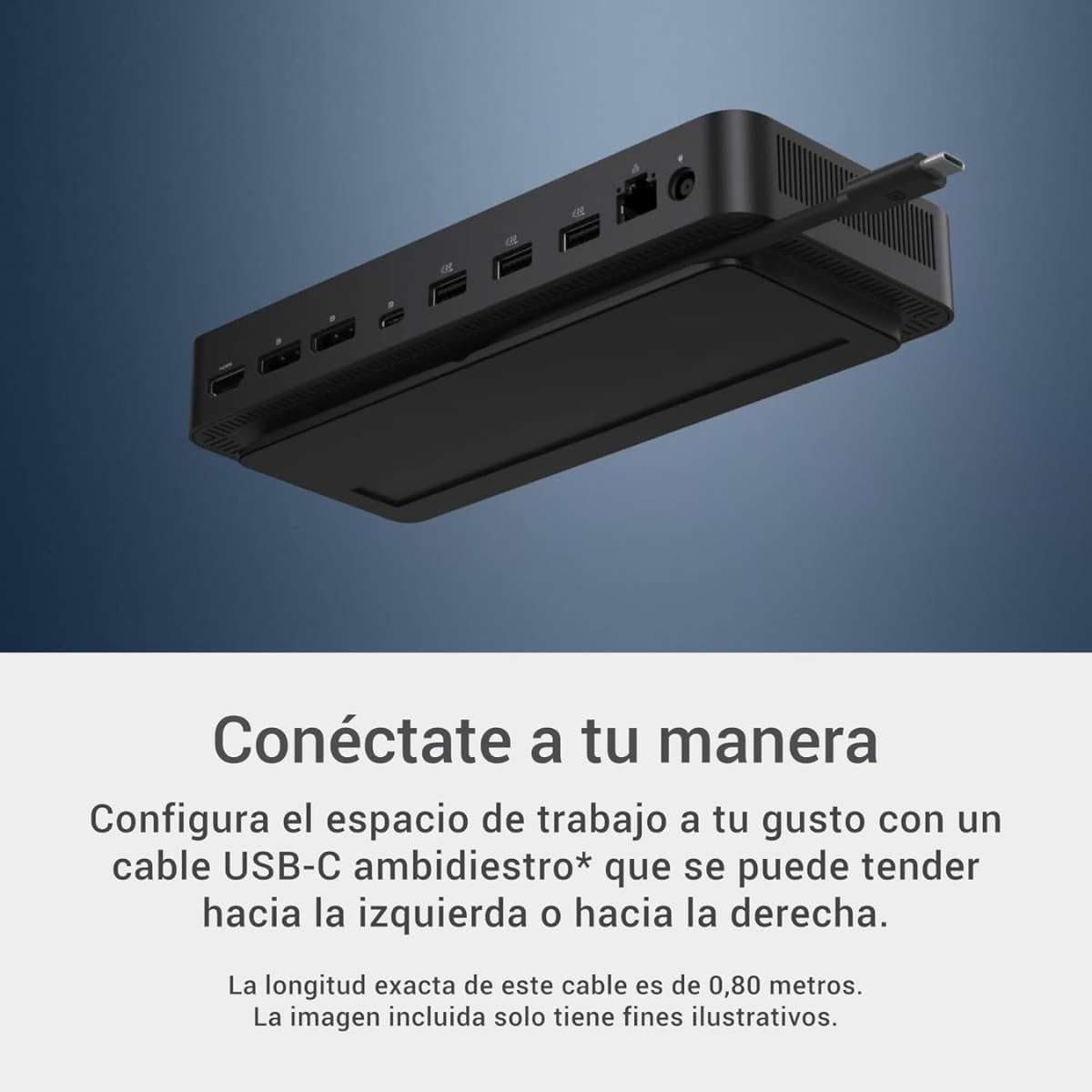 Dell Pro Dock WD25 USB-C Docking Station 100W