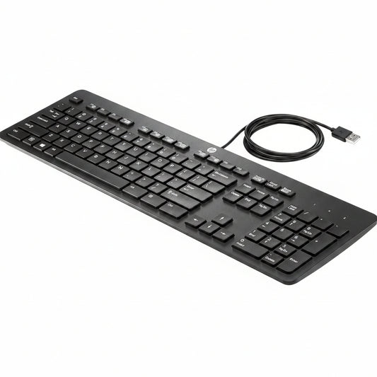 HP USB Wired Slim Business Keyboard Brand