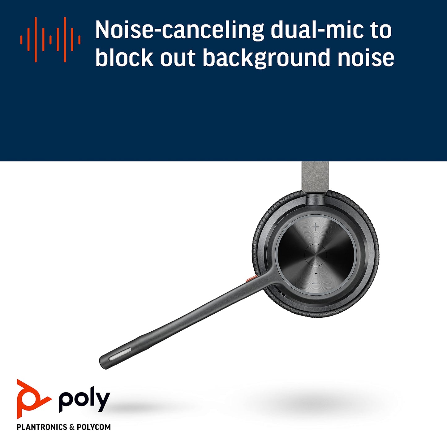 Poly Voyager 4320 UC Wireless Stereo Headset