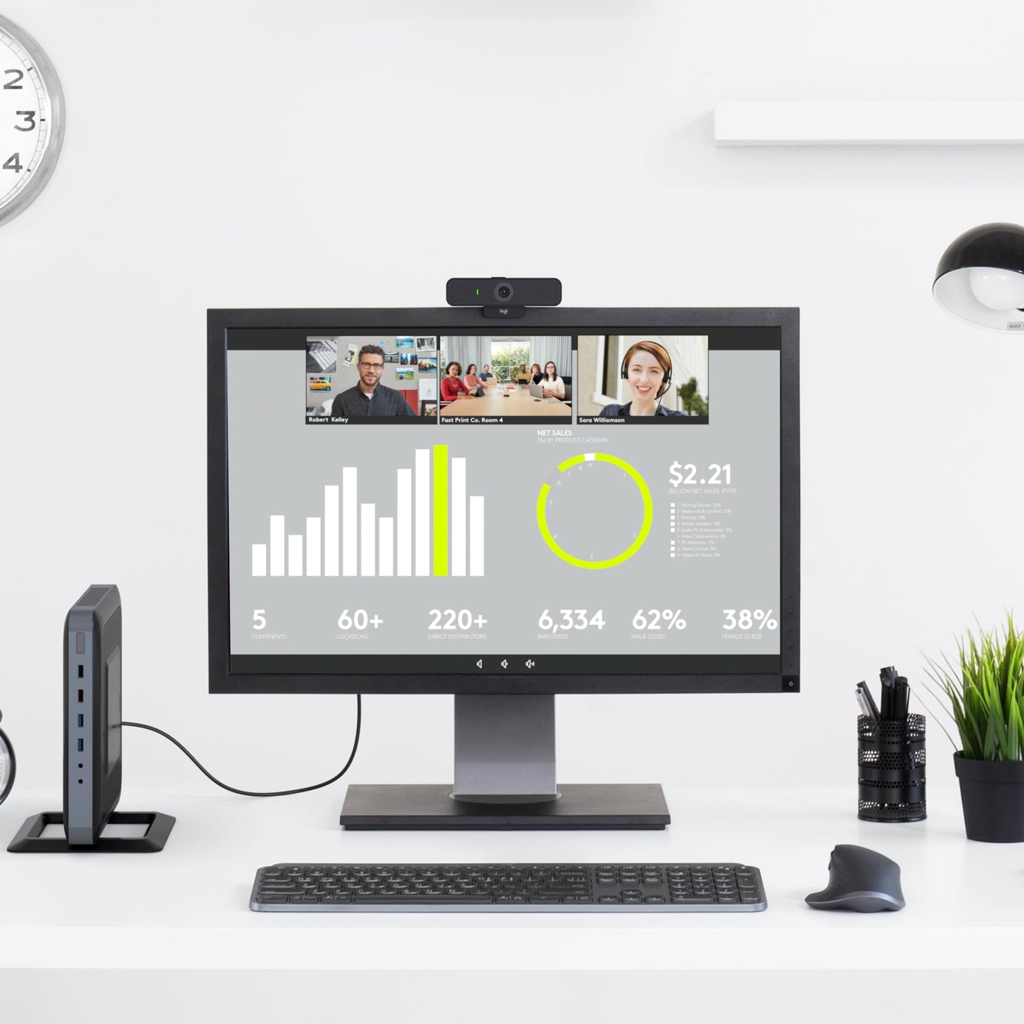 Logitech Brio Ultra HD Business Webcam