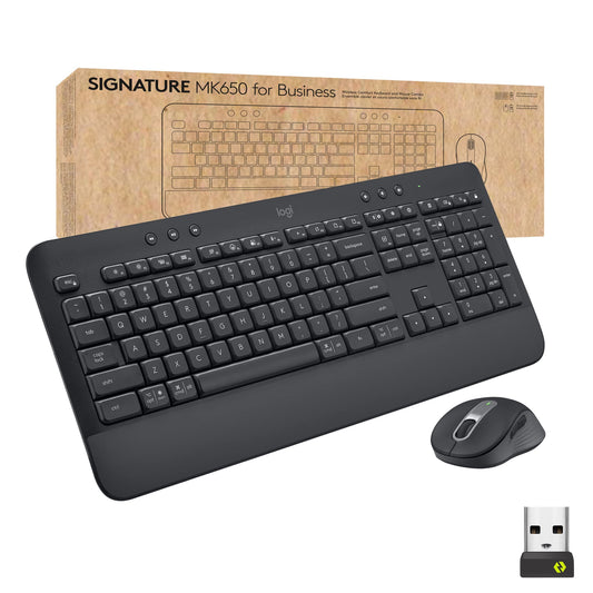 Logitech Signature MK650 Wireless Keyboard & Mouse Combo UK