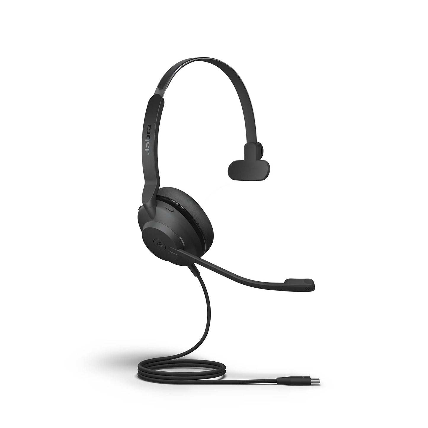 Jabra Evolve2 30 MS Wired Headset, USB-A, Stereo, Black