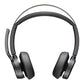 Poly - Voyager Focus 2 UC USB-C Headset Plantronics Bluetooth Dual-Ear Stereo with Boom Mic PC/Mac Compatible Active Noise Canceling Works Teams Zoom & more POLY - AUDIO