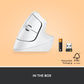 Logitech Lift Vertical Ergonomic Wireless Mouse Graphite Logitech