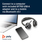 Poly Voyager Focus 2 UC Wireless ANC Headset USB-A