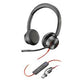 HP Poly Headset Blackwire C8225-M Stereo USB-C/A Teams 8X225AA POLY