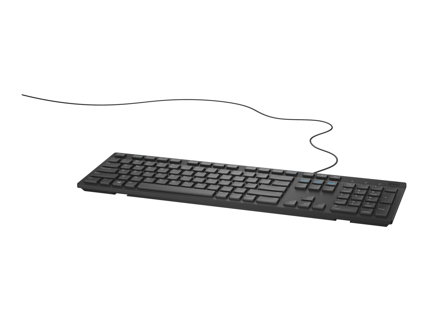 Dell KB216 Multimedia Slim Office Keyboard BLACK - Virtual Dell