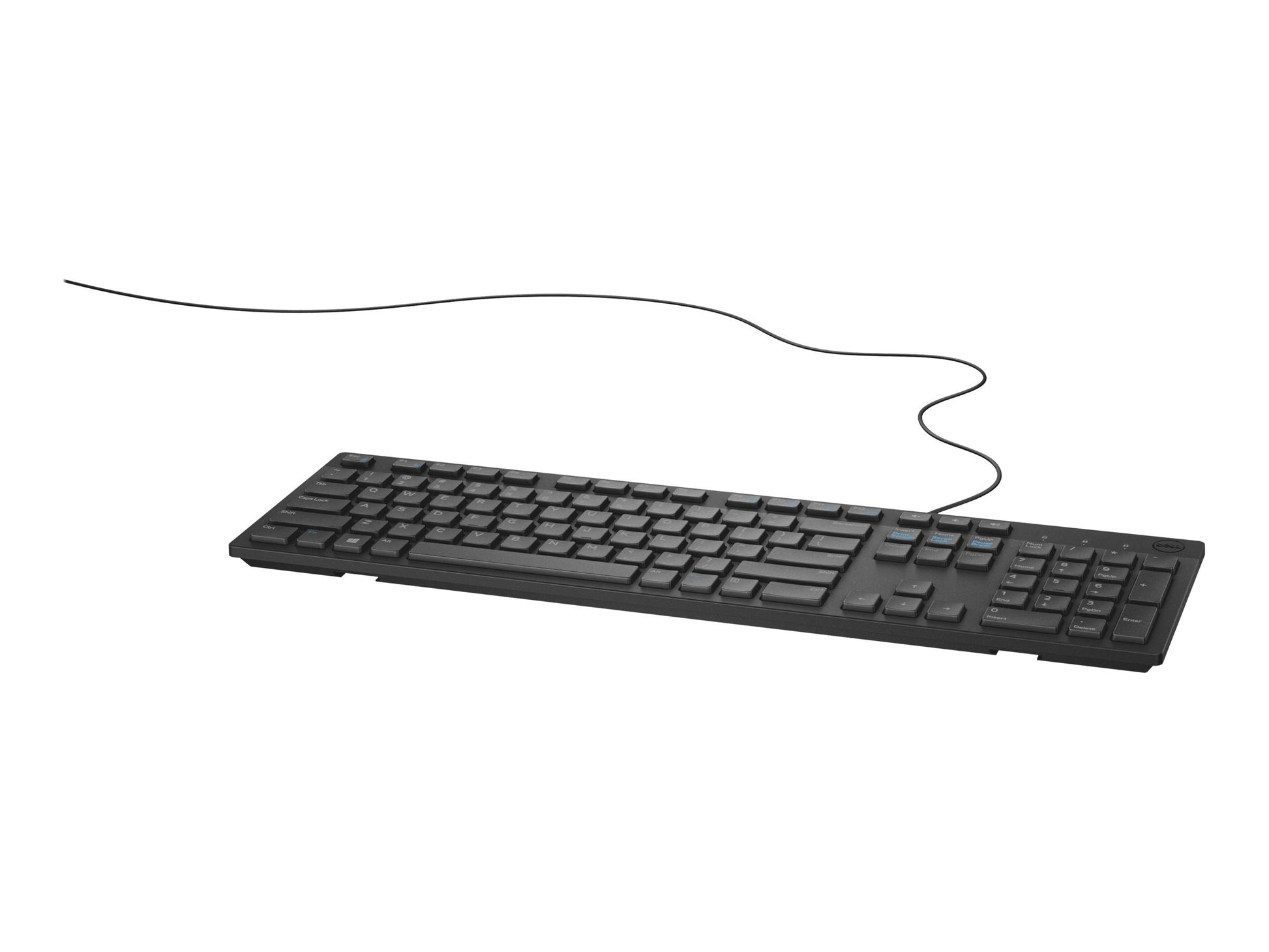 Dell KB216 Multimedia Slim Office Keyboard BLACK - Virtual Dell