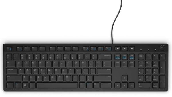 Dell KB216 Multimedia Slim Office Keyboard BLACK - Virtual Dell