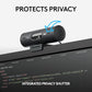 Logitech Brio 505 Full HD webcam with auto light correction, auto-framing, Show Mode, dual noise reduction mics, privacy shutter - Works with Microsoft Teams, Google Meet, Zoom - Grey Logitech