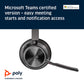 Plantronics Poly Voyager Focus 2 UC Wireless Headset with Microphone